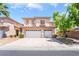 Charming two-story home with a three-car garage and desert landscaping at 3786 Port Ritchey St, Las Vegas, NV 89147