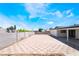 Spacious backyard with an extended patio, perfect for outdoor gatherings and entertainment at 4442 Bennett Dr, Las Vegas, NV 89121