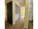 Hallway showing laundry and bathroom at 4681 Via San Rafael, Las Vegas, NV 89103