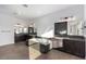A luxurious bathroom boasts a soaking tub, dual vanities, and modern fixtures at 5725 El Royale Ct, Las Vegas, NV 89149