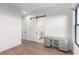 A bedroom with a desk and a view at 5725 El Royale Ct, Las Vegas, NV 89149