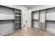 Spacious walk-in closet with custom shelves and drawers for optimal storage at 5725 El Royale Ct, Las Vegas, NV 89149