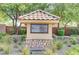 Monument sign for the Watermarke Community at 8562 Insignia Ave # 102, Las Vegas, NV 89178