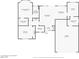 Detailed floor plan showcasing the layout of the residence, including room dimensions and flow at 8613 Linderwood Dr, Las Vegas, NV 89134