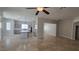 Open-concept kitchen featuring a large island, modern appliances, and sleek cabinetry at 11621 La Mirago Pl, Las Vegas, NV 89138