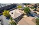 An aerial view of a home featuring well-maintained landscaping and roof, showing the neighborhood at 1309 Dorothy Ave # 4, Las Vegas, NV 89119