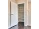 Large, walk-in pantry with shelving for optimal storage space at 1309 Dorothy Ave # 4, Las Vegas, NV 89119