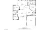 Detailed floor plan of the house, showcasing the layout and dimensions of each room at 1351 Fawn St, Pahrump, NV 89048