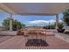 This outdoor patio offers ample space and a perfect setting for relaxation and entertaining at 150 N Las Vegas Blvd # 804, Las Vegas, NV 89101