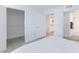 Bright bedroom view shows closet, kitchen and bathroom at 2300 E Silverado Ranch Blvd # 1165, Las Vegas, NV 89183