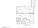 Detailed first floor plan showcasing layout of the kitchen, living room, game room, and bedroom at 2639 Regency Cove Ct, Las Vegas, NV 89121