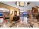 Elegant entryway leading to an open living space, highlighting modern design and luxurious flooring at 360 E Desert Inn Rd # 1901, Las Vegas, NV 89109