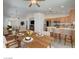 Bright, open kitchen with stainless steel appliances, a breakfast bar, and plenty of counter space at 3832 Alder Creek Ct, North Las Vegas, NV 89032