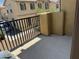 Balcony space with view of the community's architecture at 4554 Townwall St, Las Vegas, NV 89115