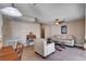 View of living room featuring tile floors, neutral decor, and comfortable seating at 4860 Nara Vista Way # 204, Las Vegas, NV 89103