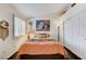 Cozy bedroom featuring a comfortable queen-sized bed and ample closet space at 5171 Briar Patch Way, Las Vegas, NV 89118