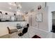 Modern dining area adjacent to the kitchen, perfect for casual dining and entertaining guests at 5171 Briar Patch Way, Las Vegas, NV 89118