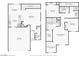 Detailed floorplan showcasing the layout of the home, including room dimensions and features at 7331 Carrot Ridge St, Las Vegas, NV 89139