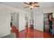Bedroom showcasing a large closet, and entry to ensuite bathroom at 7736 Foredawn Dr, Las Vegas, NV 89123