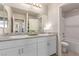 Bathroom features a double vanity at 7824 Warm Winds St, North Las Vegas, NV 89084