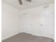 Neutral bedroom featuring carpet, a ceiling fan, and closet at 835 Jigglypuff Pl, Henderson, NV 89011