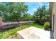 Cozy backyard with small patio and easy-to-maintain landscaping offers a simple outdoor retreat at 9360 Canalino Dr, Las Vegas, NV 89134