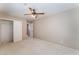 A basic bedroom features a closet and a connecting door to another room at 9360 Canalino Dr, Las Vegas, NV 89134