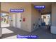 Restrooms and shower at the community pool at 9710 Geiger Peak Ct, Las Vegas, NV 89148