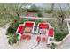 Enjoy this lovely outdoor space with a fireplace, comfortable seating and room to relax at 125 E Harmon Ave # 321, Las Vegas, NV 89109