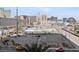 City view with parking and the Vegas Sphere at 125 E Harmon Ave # 321, Las Vegas, NV 89109