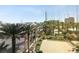 Scenic view of the city with palm trees and a golf course in the foreground at 125 E Harmon Ave # 321, Las Vegas, NV 89109