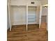 Large built-in closet with adjustable shelves for customizable storage in the bedroom at 131 Copper St, Henderson, NV 89015