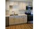 Kitchenette with stainless steel appliances and lots of counter space at 131 Copper St, Henderson, NV 89015