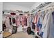 Walk-in closet with storage shelving at 1893 Donnington Ct, Las Vegas, NV 89123