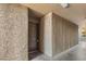 Exterior hallway view of an apartment's front door at 2200 S Fort Apache Rd # 1033, Las Vegas, NV 89117