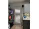 Hallway featuring access to kitchen and backyard at 2229 Steele St, Las Vegas, NV 89156