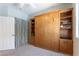 Functional bedroom features a built-in wall bed, storage shelves and a window at 2232 Le Conte Ave, Henderson, NV 89074