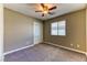 Neutral bedroom featuring plush carpet, double door closet, and ample space at 2264 Steamers Ave # 102, Las Vegas, NV 89183