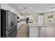Well-equipped kitchen featuring an island and stainless steel appliances at 2647 Hourglass Dr, Henderson, NV 89052