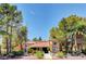 Inviting community clubhouse with well-maintained landscaping at 2851 S Valley View Blvd # 1196, Las Vegas, NV 89102