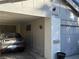 Home exterior featuring a gray car parked in front of the attached gray garage at 2989 Bel Air Dr, Las Vegas, NV 89109