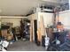 Overstuffed garage area with multiple storage opportunities at 2989 Bel Air Dr, Las Vegas, NV 89109
