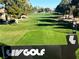 Scenic view of the green fairway on a well-maintained golf course in Las Vegas at 2989 Bel Air Dr, Las Vegas, NV 89109