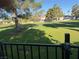 Scenic view of lush green space from the property, offering a tranquil and picturesque environment at 2989 Bel Air Dr, Las Vegas, NV 89109