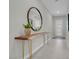 Bright hallway featuring modern decor table, creating an elegant entrance at 313 Forsyth Park St, Las Vegas, NV 89138