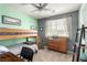 Shared bedroom with bunkbeds, neutral colors, and plenty of natural light at 3408 Livia Ave, North Las Vegas, NV 89031
