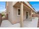 Spacious covered patio with a concrete floor offers a relaxing outdoor space at 3638 Via Messina, Henderson, NV 89052