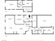Detailed floor plan showcasing layout of living room, kitchen, bedrooms, and garage at 4376 Latitude Valley Ct, North Las Vegas, NV 89084