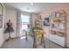 Bright home office space with a modern desk, stylish decor, and ample natural light at 5020 Fern Mesa Ave # Lot 139, Las Vegas, NV 89139