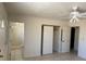 Spacious bedroom with ensuite bathroom and closet at 5170 S Pearl St, Las Vegas, NV 89120